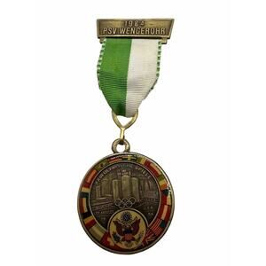Rare German 1984 Olympic Metal PSV Wengerohr XXIII Olympische Spiele REU & Co.